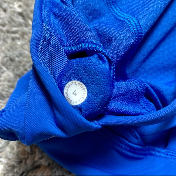 NWOT Lululemon Free To Be Serene Longline Bra *Wild Bluebell - Picture 4 of 4